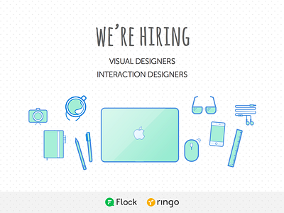 We're Hiring hiring interaction design mobile ui ux visual design web