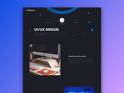 Bitdreams Website [UI/UX Design] agency clean coding interface landing page modern portfolio studio ui ux website