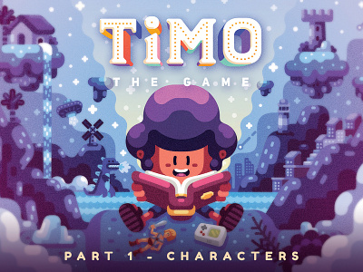 Timo - Main characters adobe illustrator game illustration timo vector