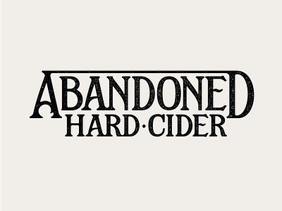 Abandoned Hard Cider