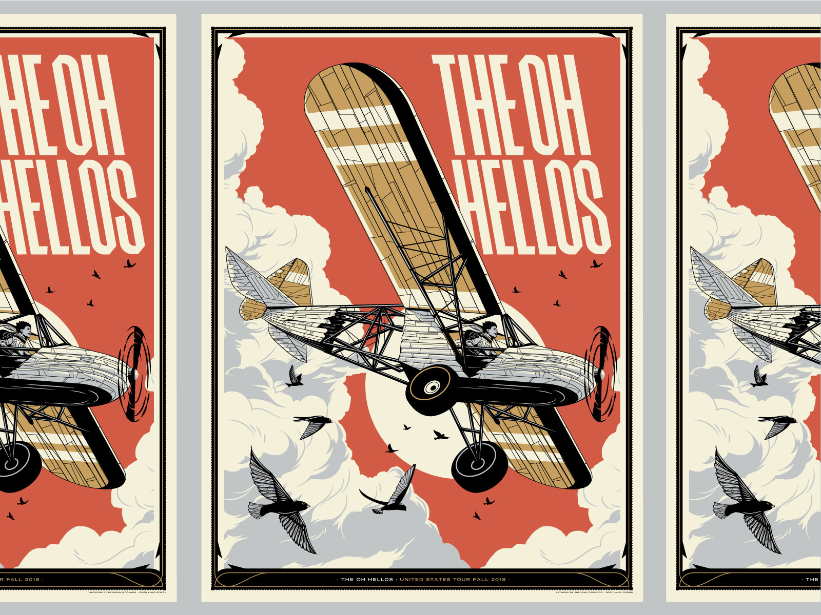 The Oh Hellos by Brendan O'Connor on Dribbble