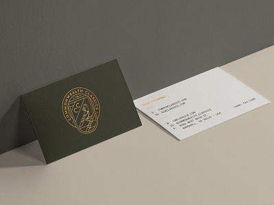 Commonwealth Classics Business Cards branding business card collateral design identity logo mockup print type vector