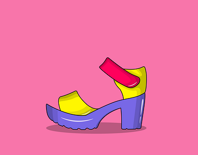 Sandals women animation cartoon design flat illustration logo sandals sandals women shoe design shoes shoes women vector