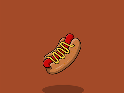 hotdog - vector illustration