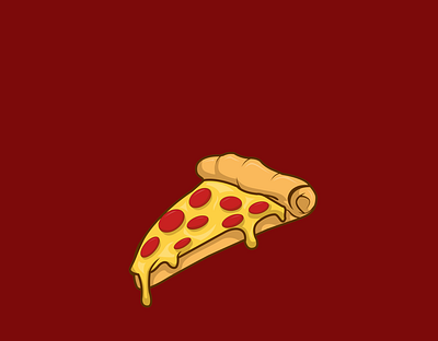 Pizza Food - Vector Illustration animation cartoon concept design eat flat food illustration italian italy logo pizza pizza logo vector