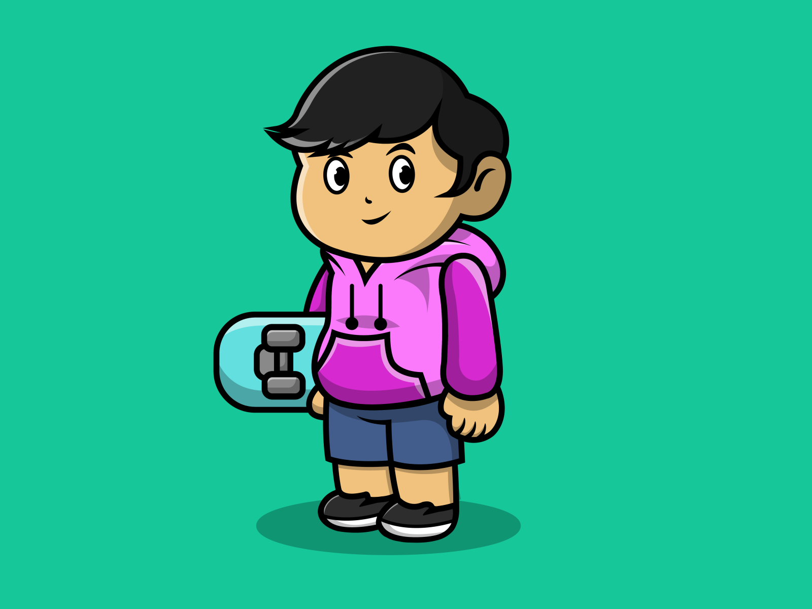 Skater Boy by Moksha Labs on Dribbble