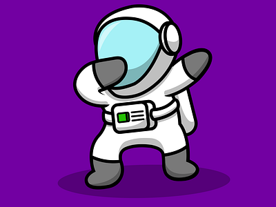 Cute Astronaut Dabbing