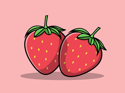 Strawberry Fruit half