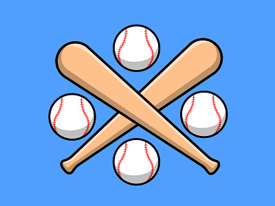 Baseball With Stick strike