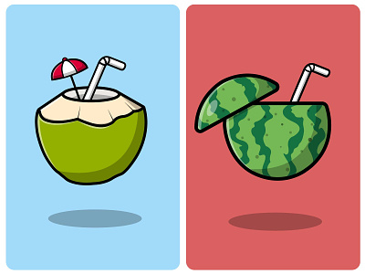 Fruit Drink graphic tropical