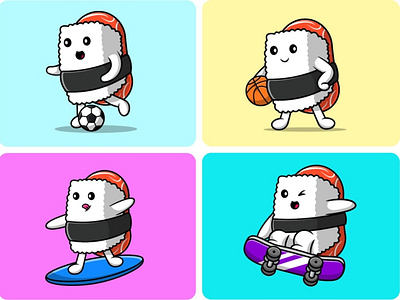 Cute Sushi Sport