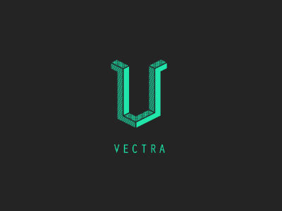 Vectra Construction Identity branding concept construction different graphic design idea identity logo masculine seafoam
