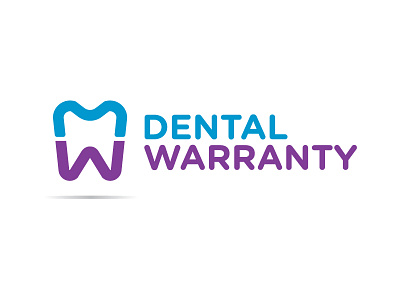 Dental Warranty Logo branding dental logo teeth tooth warranty