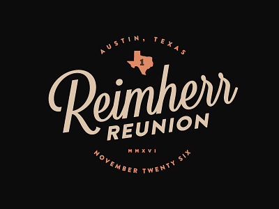 Reimherr Reunion - updated 3 branding family reunion identity ismael burciaga logo texas