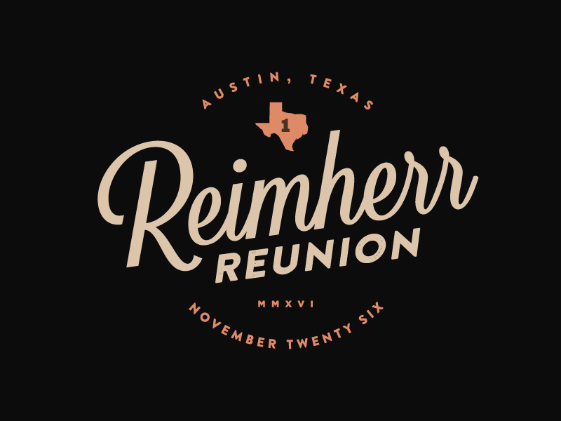 family reunion logo design
