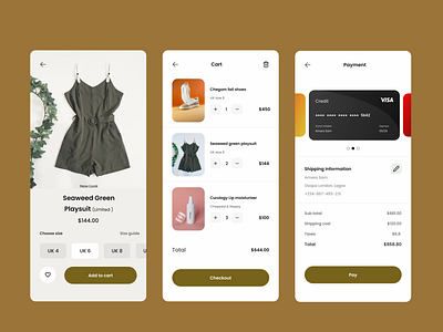 Daily UI - E-commerce checkout screen