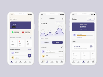 Expense Manager app branding budget creative design expense manager finance graphic design logo mobile productdesign research ui ui design ux wallet