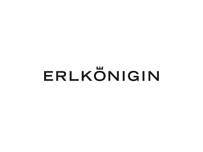 Erlkönigin crown king könig königin logo logotype oe queen royal royalty ö