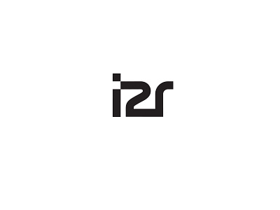 i2r business development development incubator logo logotype modern monogram tech technology