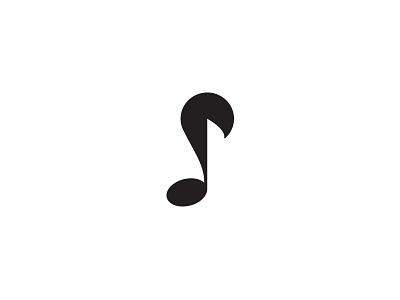Music + Squirrel icon logo mark music musical note squirrel symbol tail