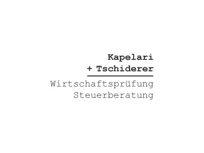 Kapelari + Tschiderer concept accountant accounting audit consultant finance logo minimal tax