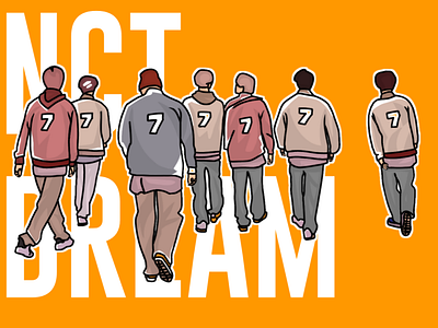 Poster nct dream || illustration