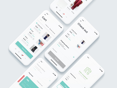 E - commerce store Mobile Checkout - Redesign design graphic design mobile app ui