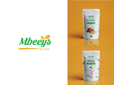 Mbeeys Blend branding graphic design logo logo design packaging design