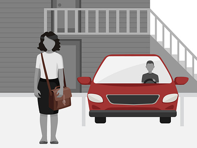 Persona Illustration – One Car Convenience