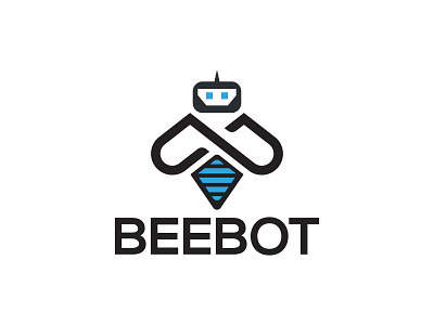 beebot logo brand design branding business logo company logo computer creative design creativity creature idea identity logo logodesign logotype minimal minimalist modern logo music robot technology