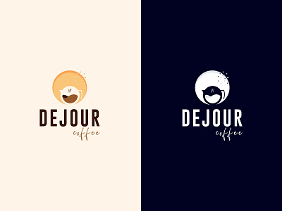 Dejour coffee logo design