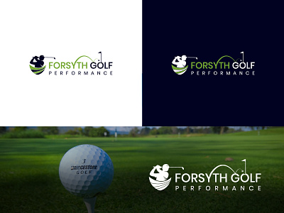 Golf club logo design