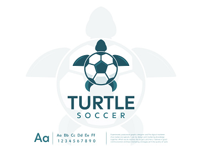 Turtle soccer logo design By Pujan animal logo animation branding creative design custom logo design graphic design illustration logo folio minimalist logo modern logo ocean logo photoshop professional logo sea logo turtle turtle logo brand turtle logo design turtle soccer logo