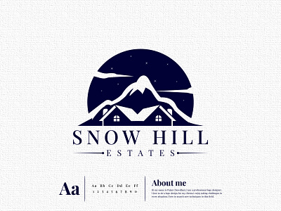 Snow Hill real estate logo by Pujan