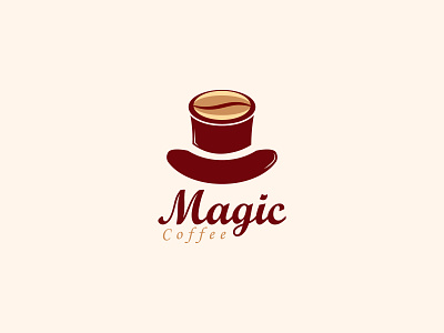 Magic coffee logo design by pujan