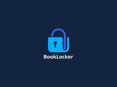 BookLocker logo design