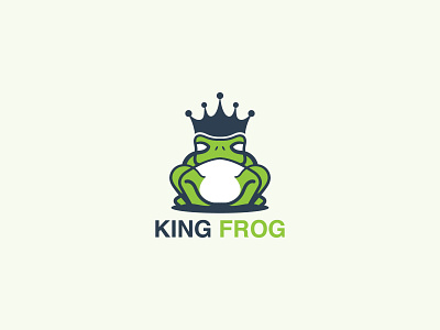 King Frog logo design branding creative design digitalart frog frog logo graphic design illustration kingfrog logo design logofolio mascot logo minimalist logo modern logo professional logo vintage logo