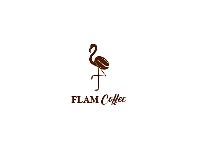 Flam coffee logo design animation bird logo design branding coffee logo design creative design custom logo design flamcoffee logo flamingo logo design graphic design illustration logo custom design logo design maker minimalist logo modern logo professional logo ufotable logo