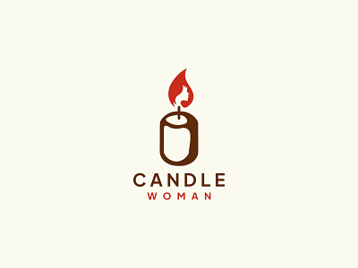 Candle Women logo design.