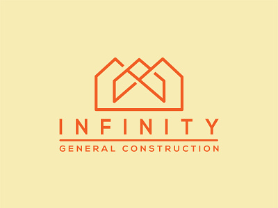 Infinity Logo branding design flat graphic design illustration illustrator logo minimal typography vector