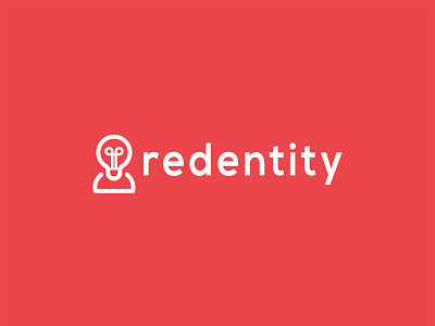 Redentity logo branding design flat graphic design illustration illustrator logo minimal typography vector