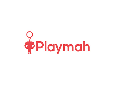 playmah logo branding design flat graphic design illustration illustrator logo minimal typography vector