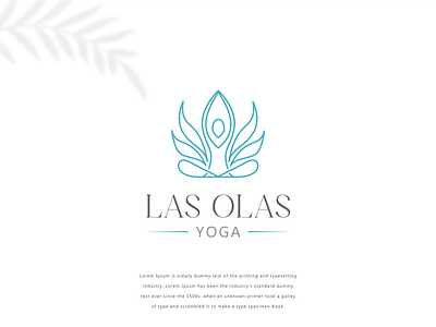 Las Olas Minimal Logo Design branding design graphic design illustration illustrator logo minimal minimalist ui ux vector