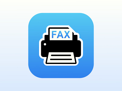 App Icon / App Logo Design for Fax App app icon app logo logo