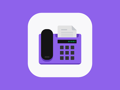 App Icon / App Logo Design for Fax App