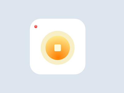 Screen Recorder App Pro Icon Design