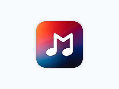 Ringtones for iPhone App Icon app icon app logo branding logo logo design minimal