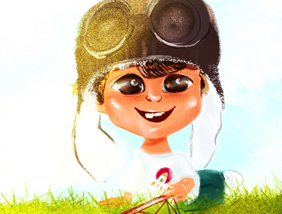 boy book boy characterdesign childrens book childrens illustration digitalart fun happy illustration kid pilot