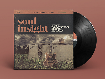 The Marcus King Band – Soul Insight (Final) album cover design funk guitar layout music retro soul texture typography vintage vinyl
