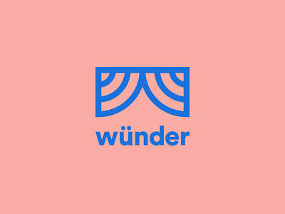 Wünder Logo brandidentity branding brandmark design icon identity lockup logo logodesign logotype mobileapp socialcommerce socialmedia startup typography